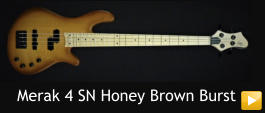 Merak 4 SN Honey Brown Burst