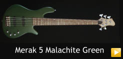 Merak 5 Malachite Green