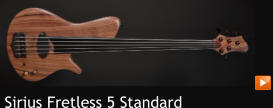 Sirius Fretless 5 Standard