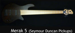 Merak 5 (Seymour Duncan Pickups)